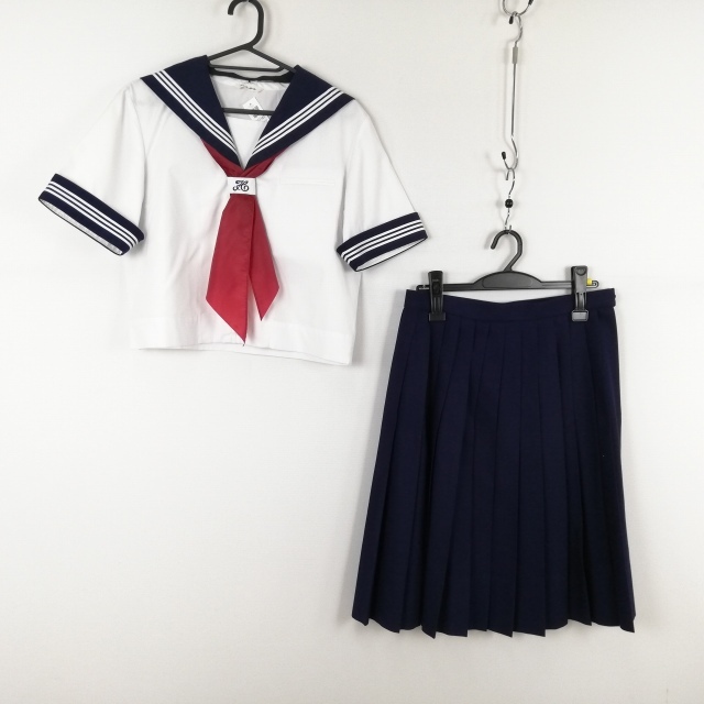 1円 セーラー服 スカート スカーフ 上下3点セット 大きいサイズ 1円 セーラー服 スカート スカーフ 上下3点セット 大きいサイズ