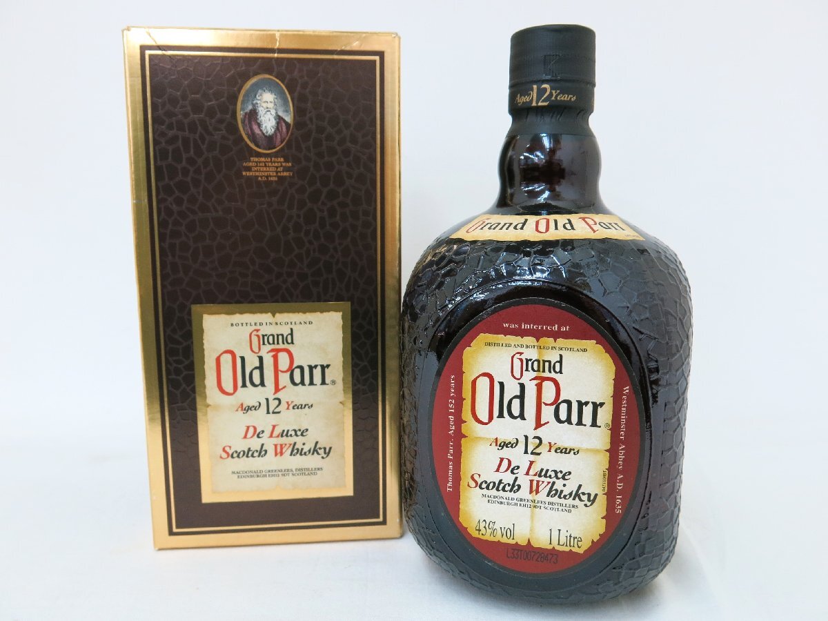 古酒 グランド オールドパー 12年 1000ml Grand Old Parr 古酒 グランド オールドパー 12年 1000ml Grand Old Parr