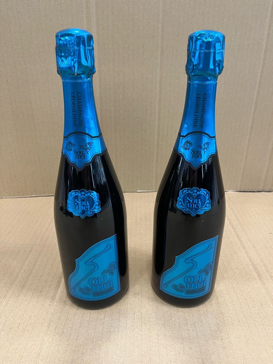 S492【未開栓】/ Soumei ソウメイ ブリュット ナチュール ブルー 750ml 12.5% シャンパン