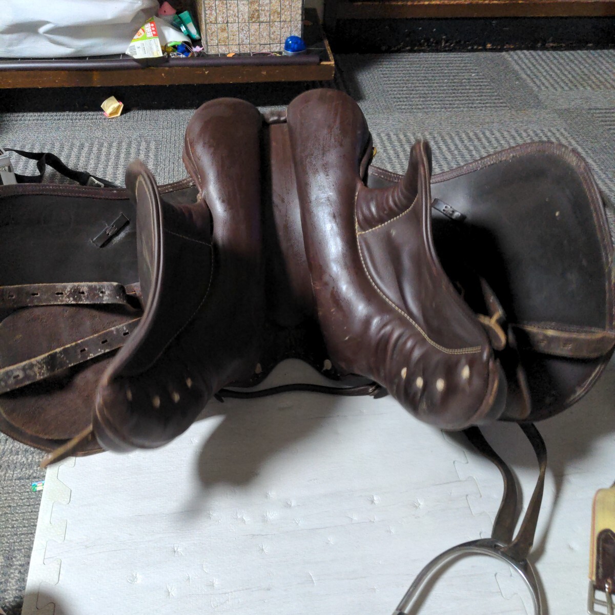 HARRISON BROWN ハリソンブラウン 鞍 16 1/2 M 馬具 乗馬鞍 中古 HARRISON BROWN ハリソンブラウン 鞍 16 1/2 M 馬具 乗馬鞍 中古