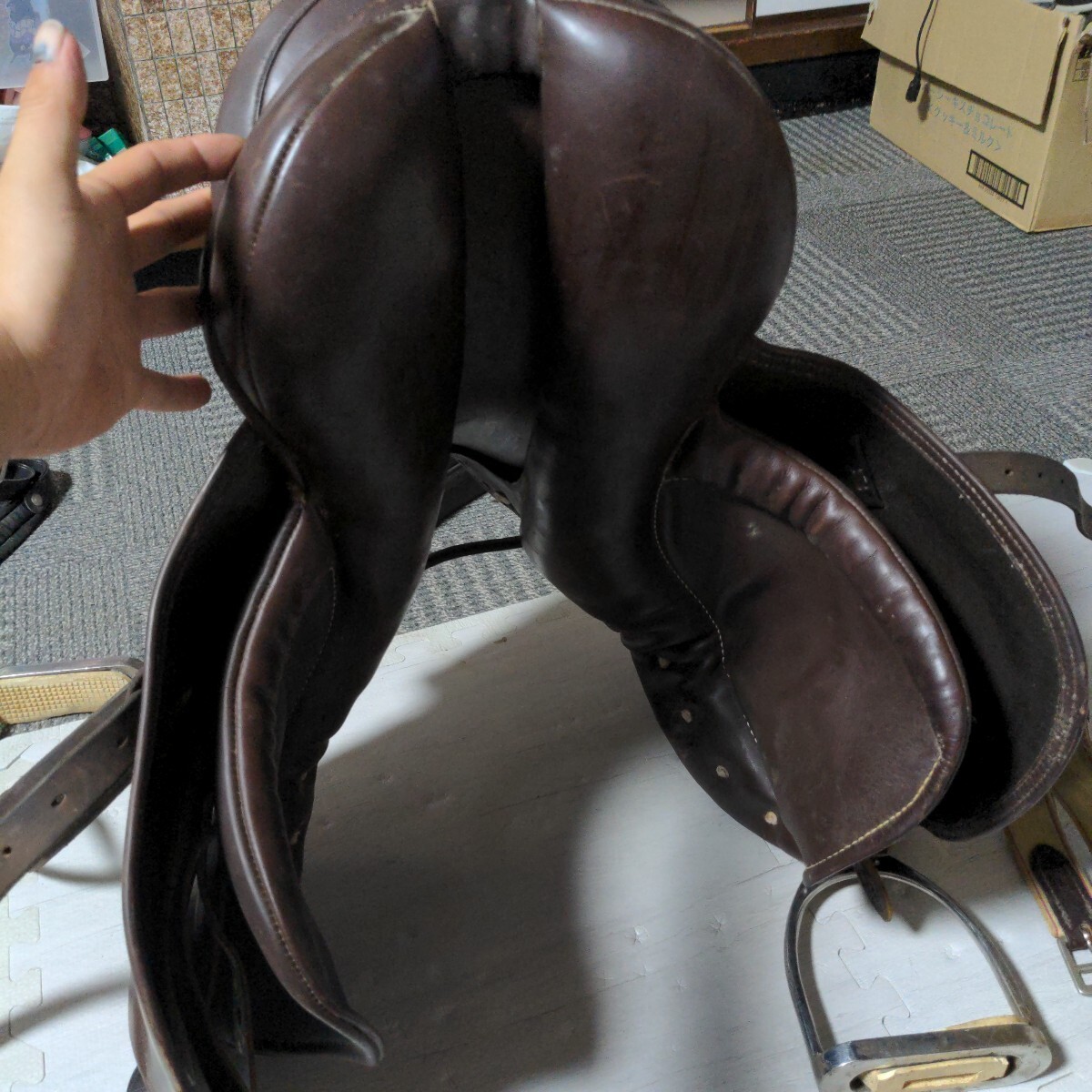HARRISON BROWN ハリソンブラウン 鞍 16 1/2 M 馬具 乗馬鞍 中古 HARRISON BROWN ハリソンブラウン 鞍 16 1/2 M 馬具 乗馬鞍 中古