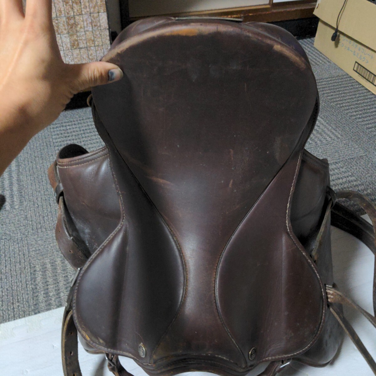HARRISON BROWN ハリソンブラウン 鞍 16 1/2 M 馬具 乗馬鞍 中古 HARRISON BROWN ハリソンブラウン 鞍 16 1/2 M 馬具 乗馬鞍 中古