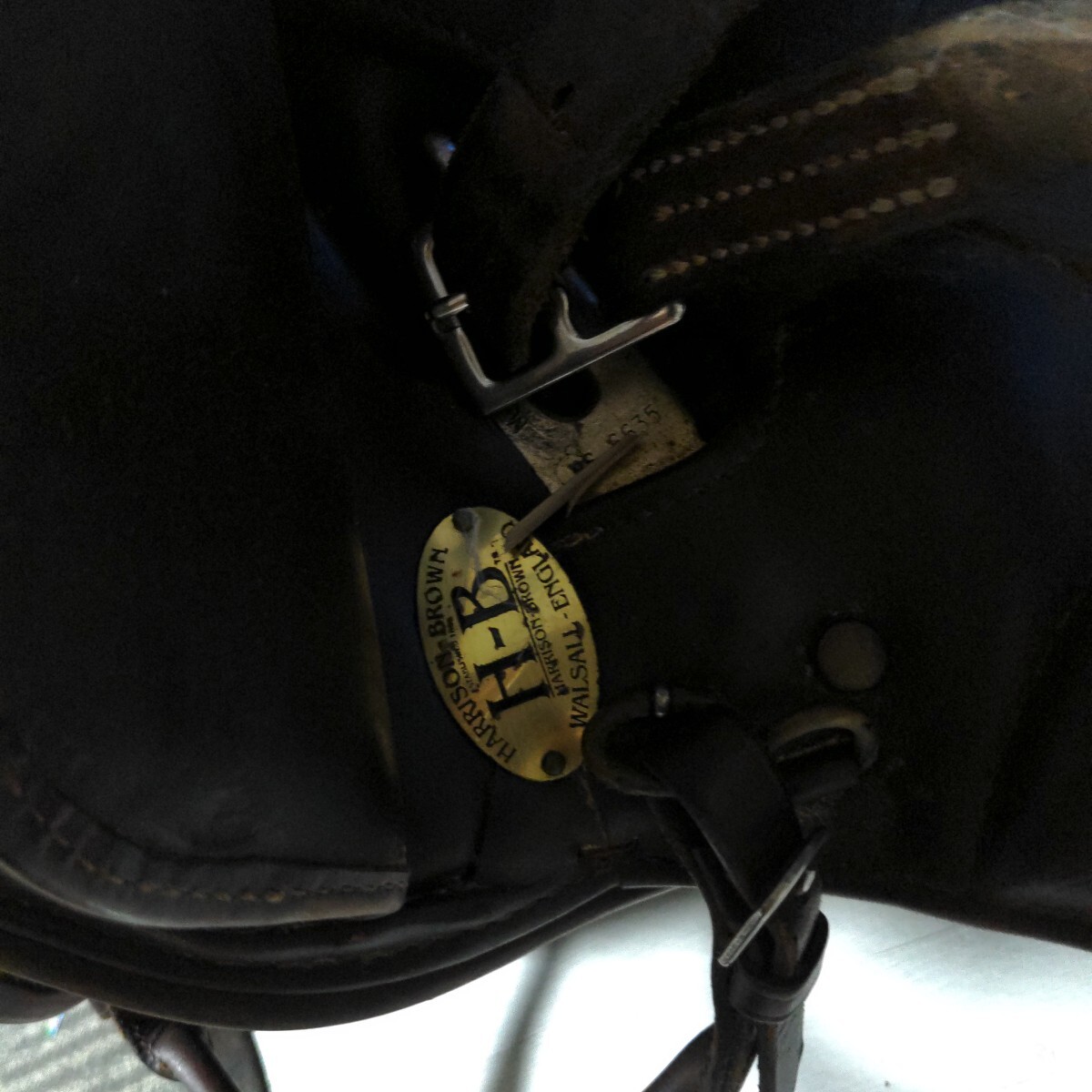 HARRISON BROWN ハリソンブラウン 鞍 16 1/2 M 馬具 乗馬鞍 中古 HARRISON BROWN ハリソンブラウン 鞍 16 1/2 M 馬具 乗馬鞍 中古
