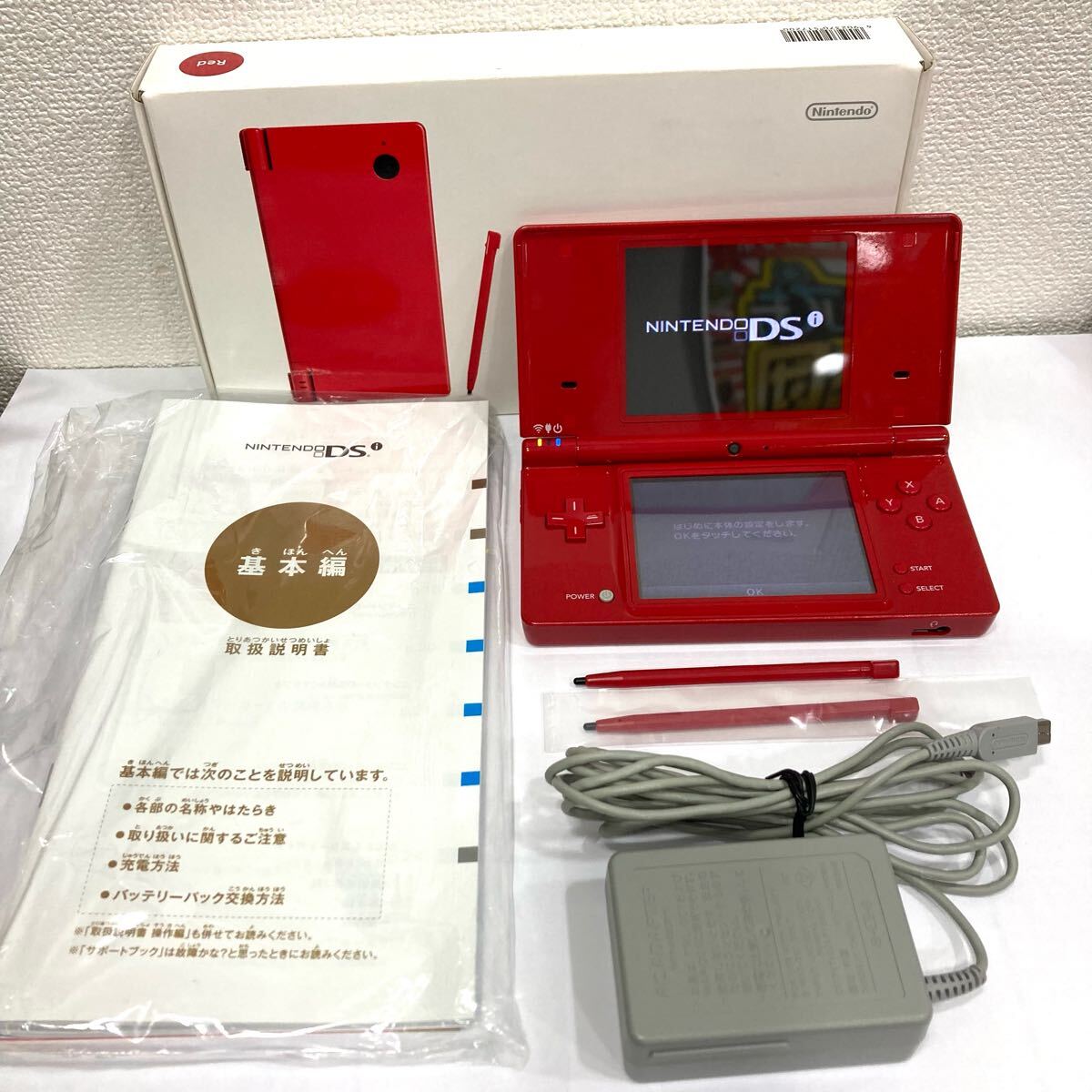 TA☆1円~ 中古品 任天堂 Nintendo ニンテンドーDSi レッド TA☆1円~ 中古品 任天堂 Nintendo ニンテンドーDSi レッド