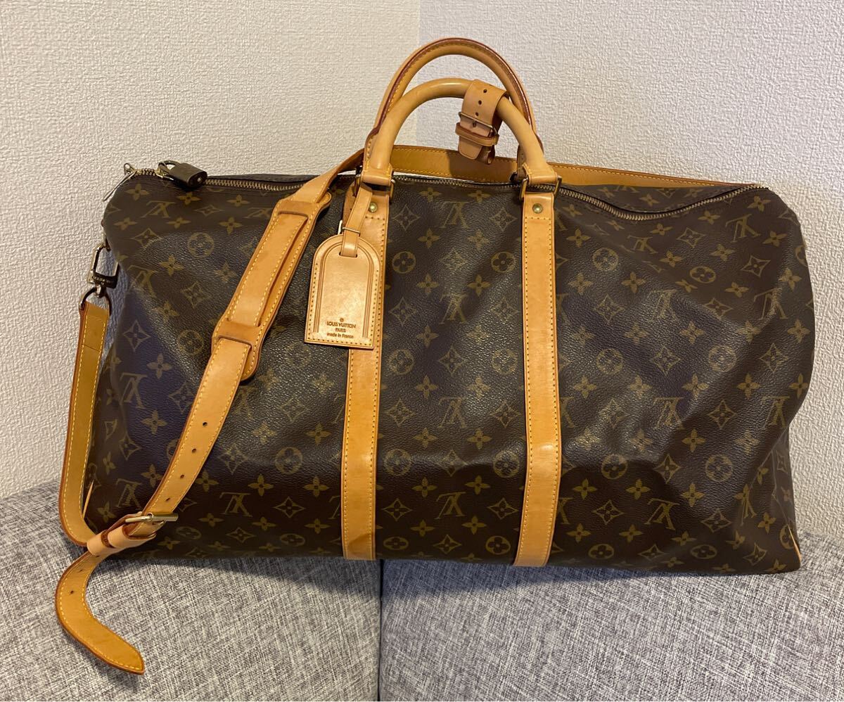 LOUIS VUITTON キーポル55 バンドリエール ボストン モノグラム LOUIS VUITTON キーポル55 バンドリエール ボストン モノグラム
