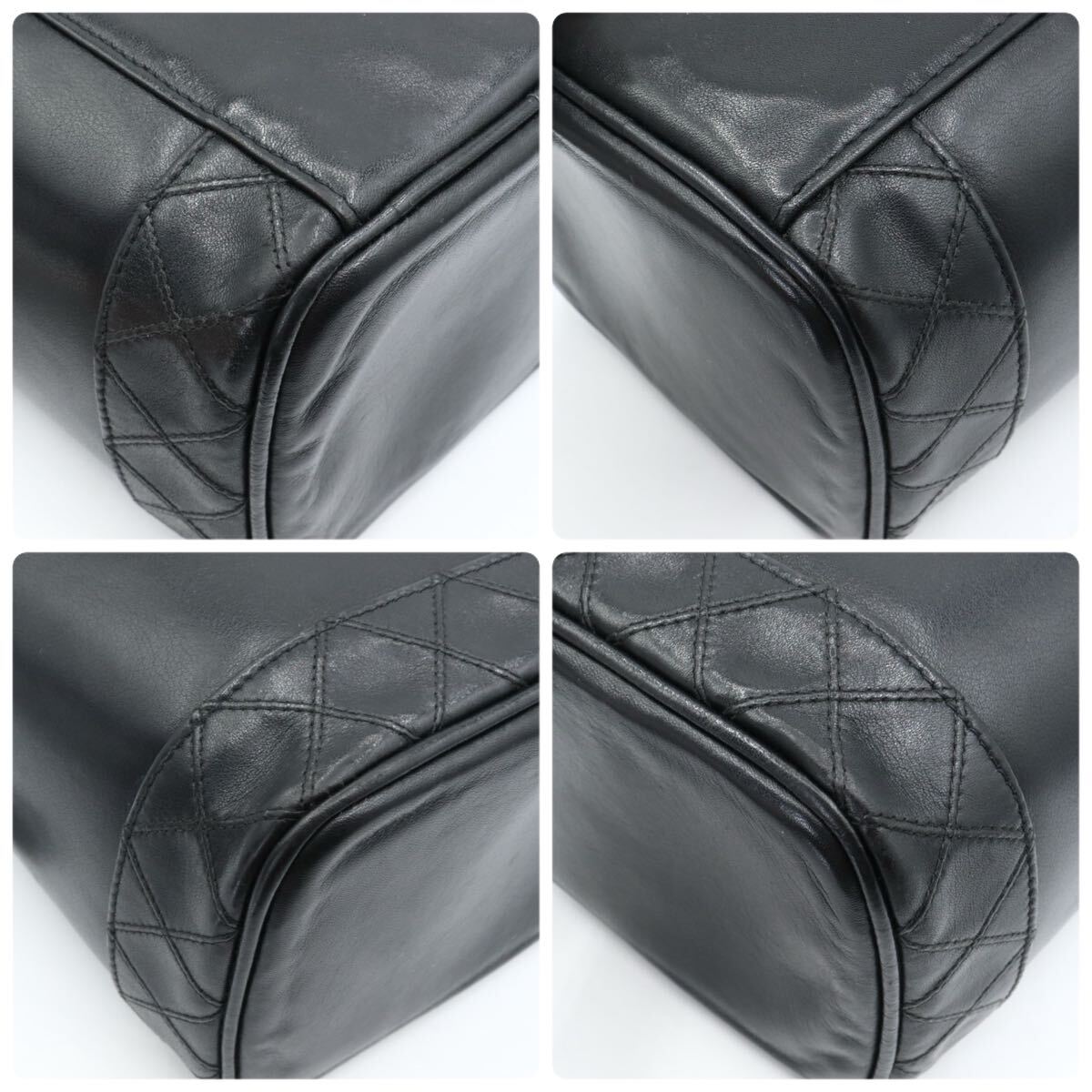 CHANEL 美品 シャネル ビコローレ ラムスキン 縦型 バニティ CHANEL 美品 シャネル ビコローレ ラムスキン 縦型 バニティ