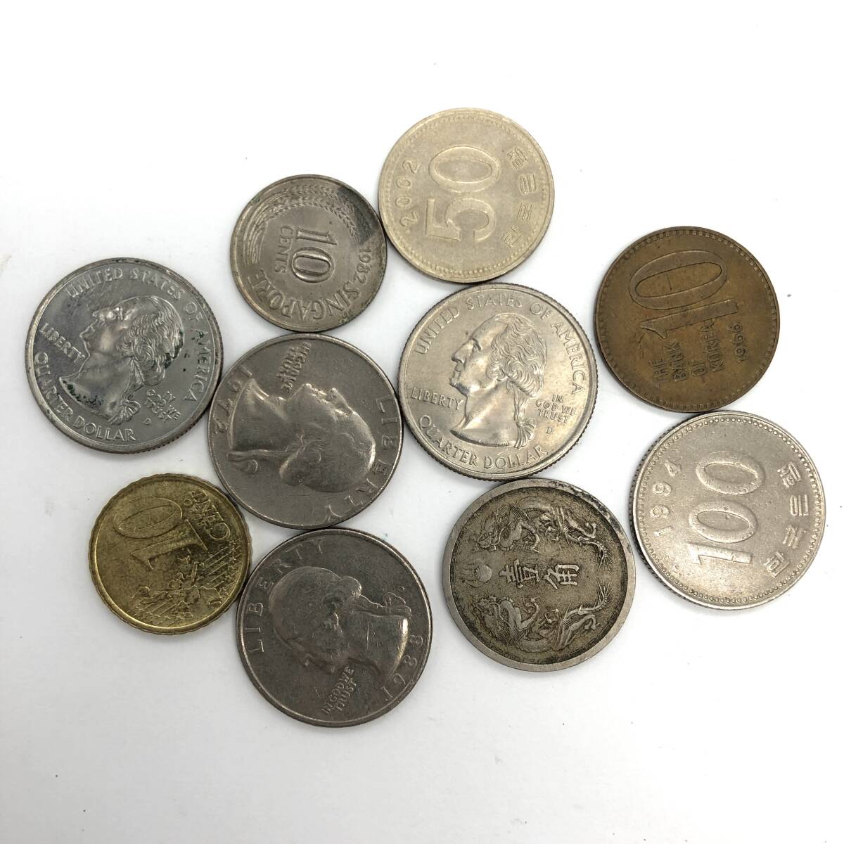 AY2066□外貨 古銭 まとめ 総重量 約205g コイン 硬貨 AY2066□外貨 古銭 まとめ 総重量 約205g コイン 硬貨