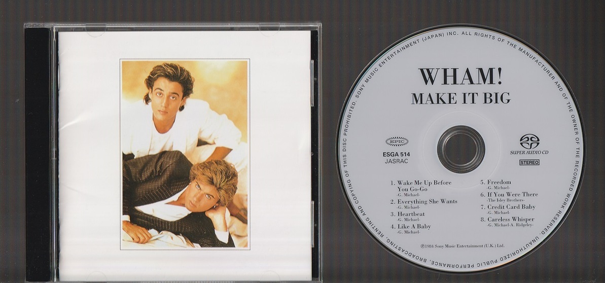 即決 SACD 送料込み WHAM ワム MAKE IT BIG メイク・イット 即決 SACD 送料込み WHAM ワム MAKE IT BIG メイク・イット
