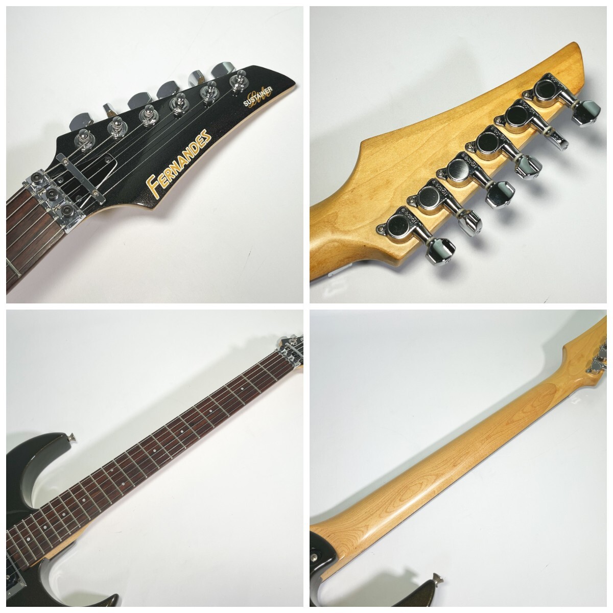 FERNANDES フェルナンデス FGZ-650S MBK サスティナー エレキ FERNANDES フェルナンデス FGZ-650S MBK サスティナー エレキ