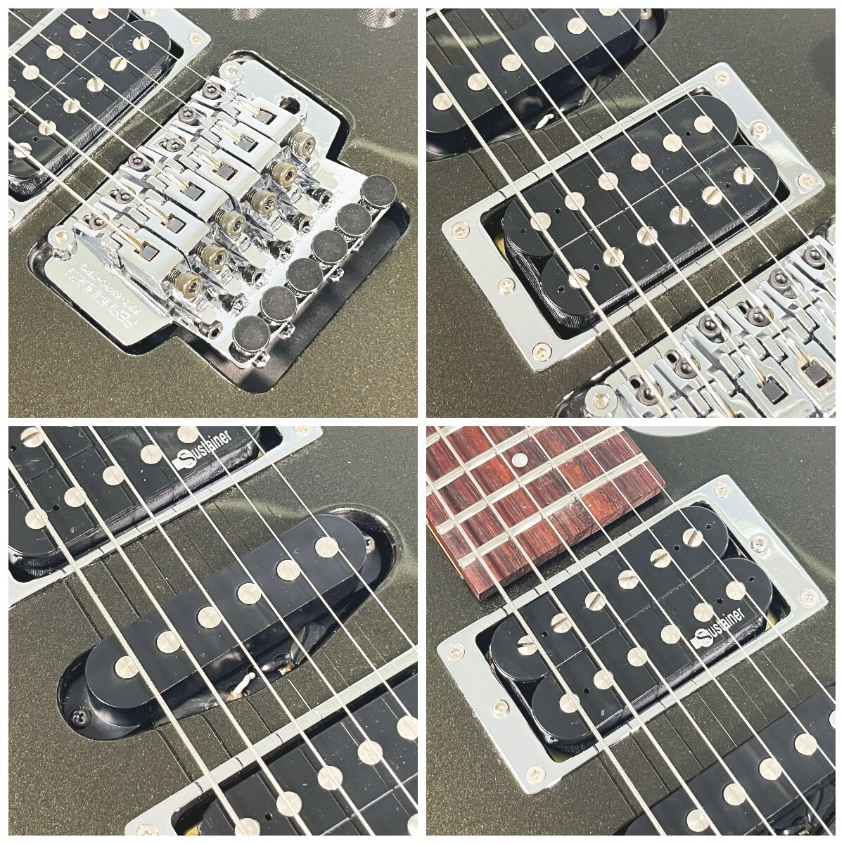 FERNANDES フェルナンデス FGZ-650S MBK サスティナー エレキ FERNANDES フェルナンデス FGZ-650S MBK サスティナー エレキ