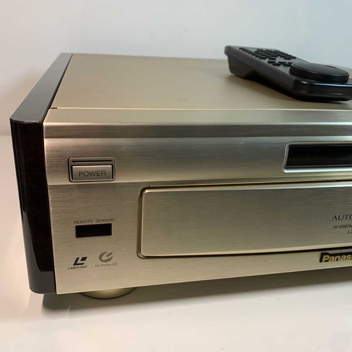 Panasonic LX-HD20 レーザーディスクプレーヤー リモコン付き Panasonic LX-HD20 レーザーディスクプレーヤー リモコン付き