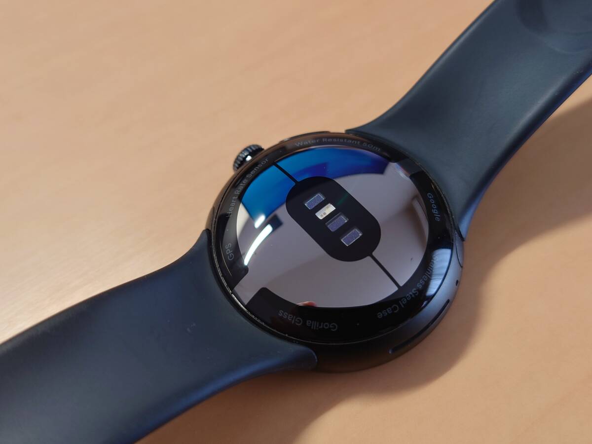 Google グーグル Pixel Watch Matte Black WiFiモデル スマートウォッチ 中古品 _画像7