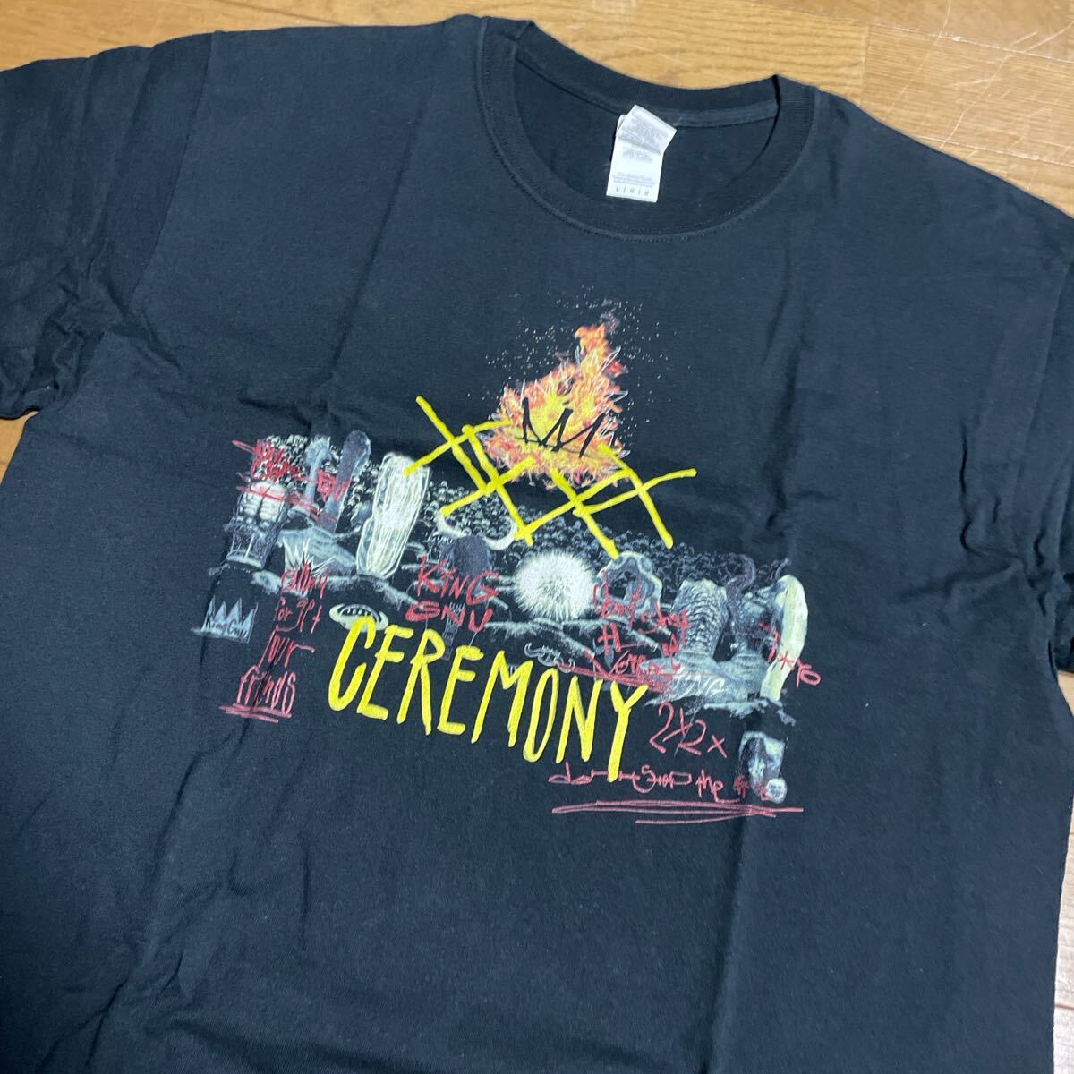 King Gnu CEREMONY XXXXTEE Lサイズ キングヌー 初期 ツアー T King Gnu CEREMONY XXXXTEE Lサイズ キングヌー 初期 ツアー T