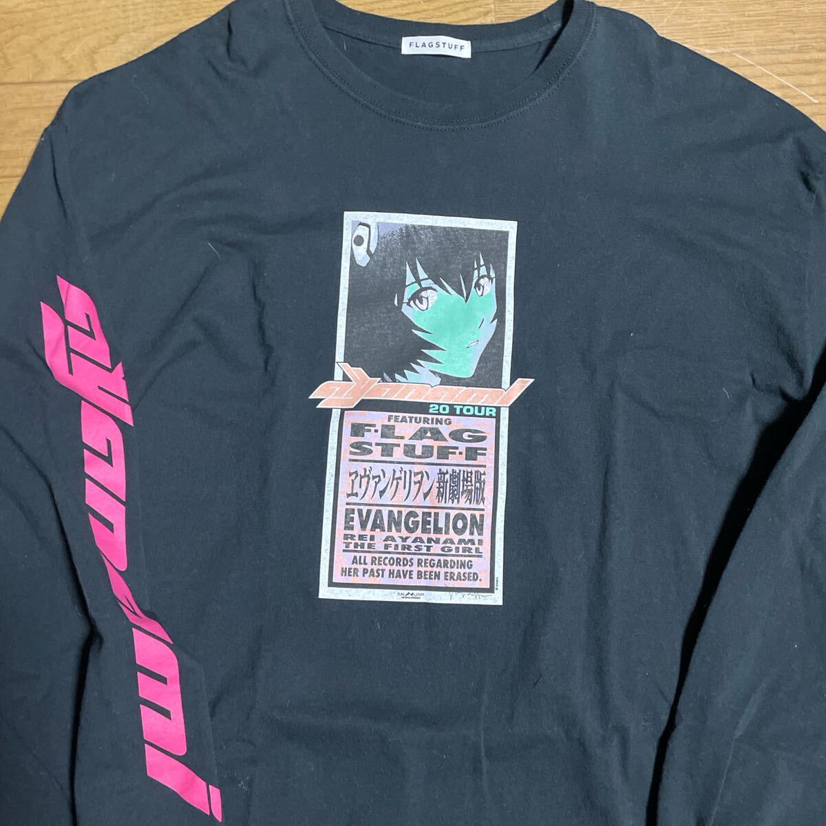 フラグスタフ × エヴァンゲリオン コラボロンT 綾波レイ 長袖 フラグスタフ × エヴァンゲリオン コラボロンT 綾波レイ 長袖