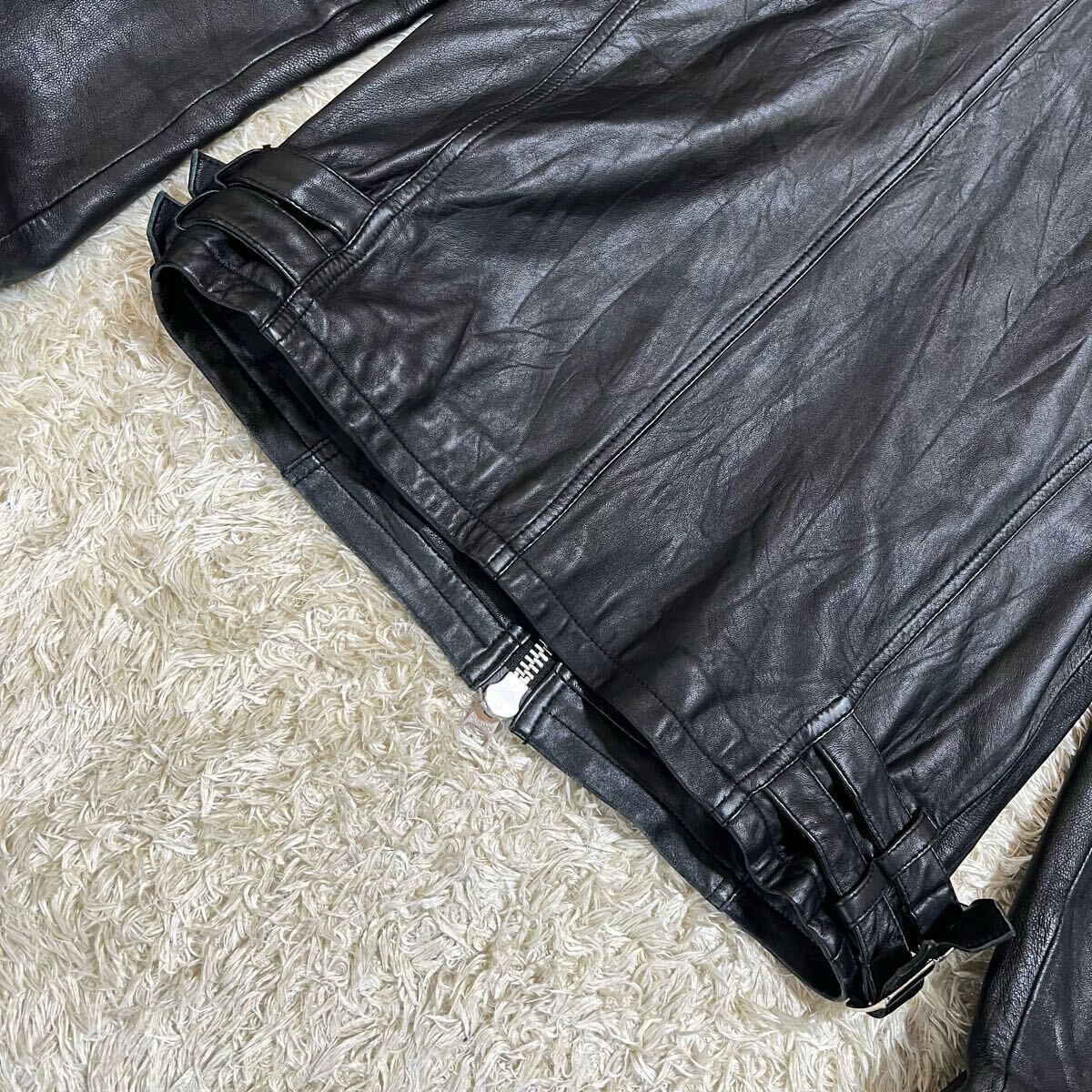 美品/Lサイズ□ JACK ROSE ジャックローズ ラムレザー 美品/Lサイズ□ JACK ROSE ジャックローズ ラムレザー