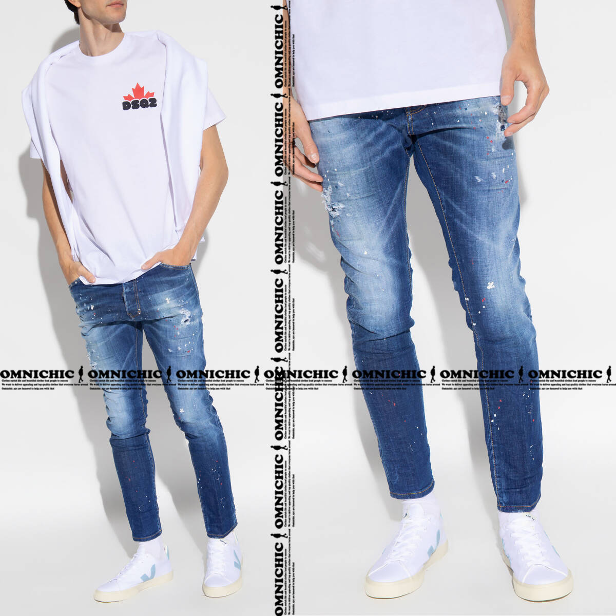 贅沢スポットペイント/クラッシュリペア 23-24AW/新品110 000円 贅沢スポットペイント/クラッシュリペア 23-24AW/新品110 000円
