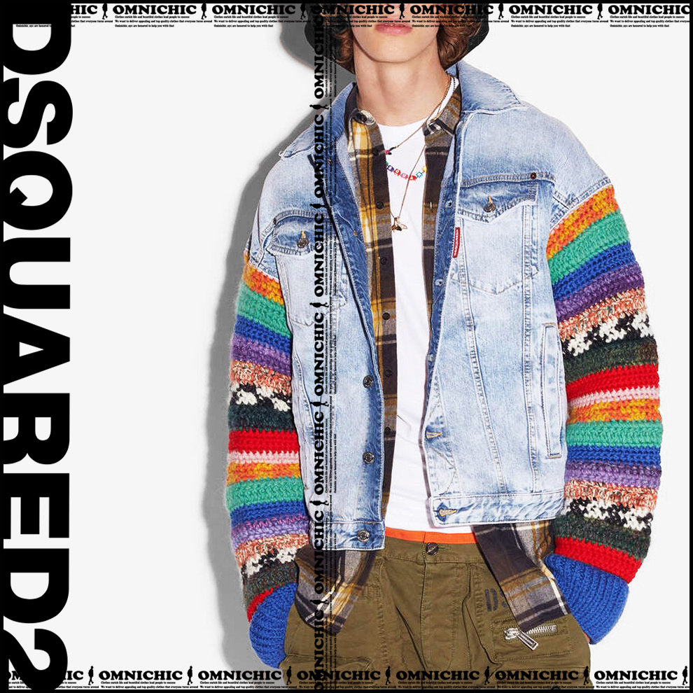 ラウールさん着用 23-24AW/新品正規24 7万【DSQUARED2】ディー ラウールさん着用 23-24AW/新品正規24 7万【DSQUARED2】ディー