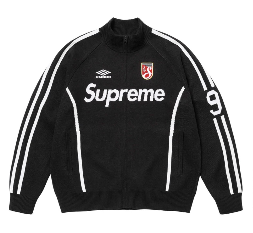 Supreme Umbro Zip Up Sweater BLACK シュプリーム アンブロ Supreme Umbro Zip Up Sweater BLACK シュプリーム アンブロ