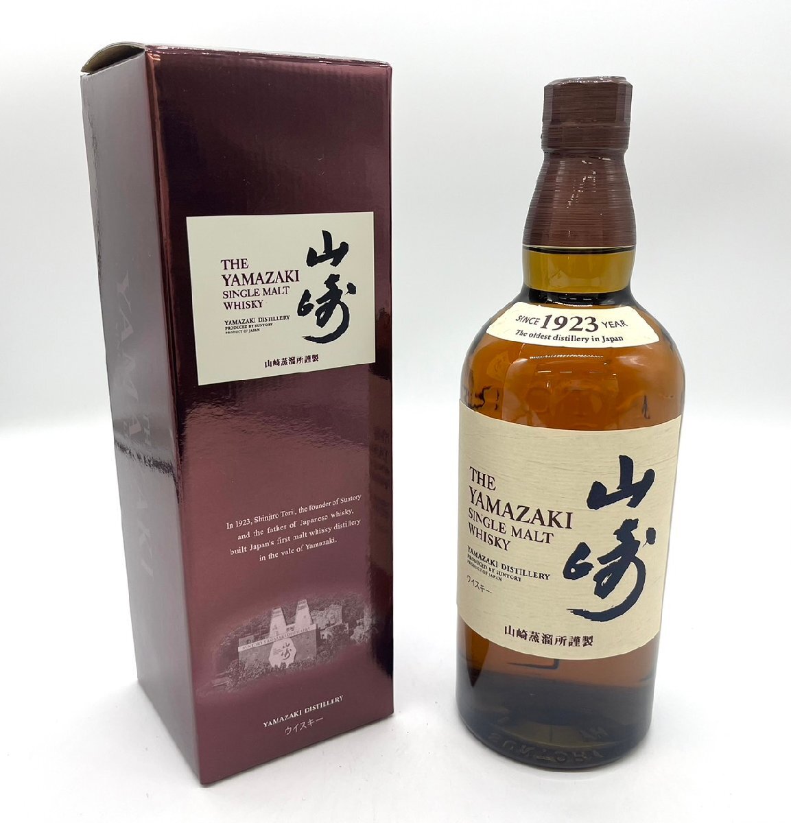 ○未開栓 SUNTORY サントリー 山崎 シングルモルトウイスキー ○未開栓 SUNTORY サントリー 山崎 シングルモルトウイスキー