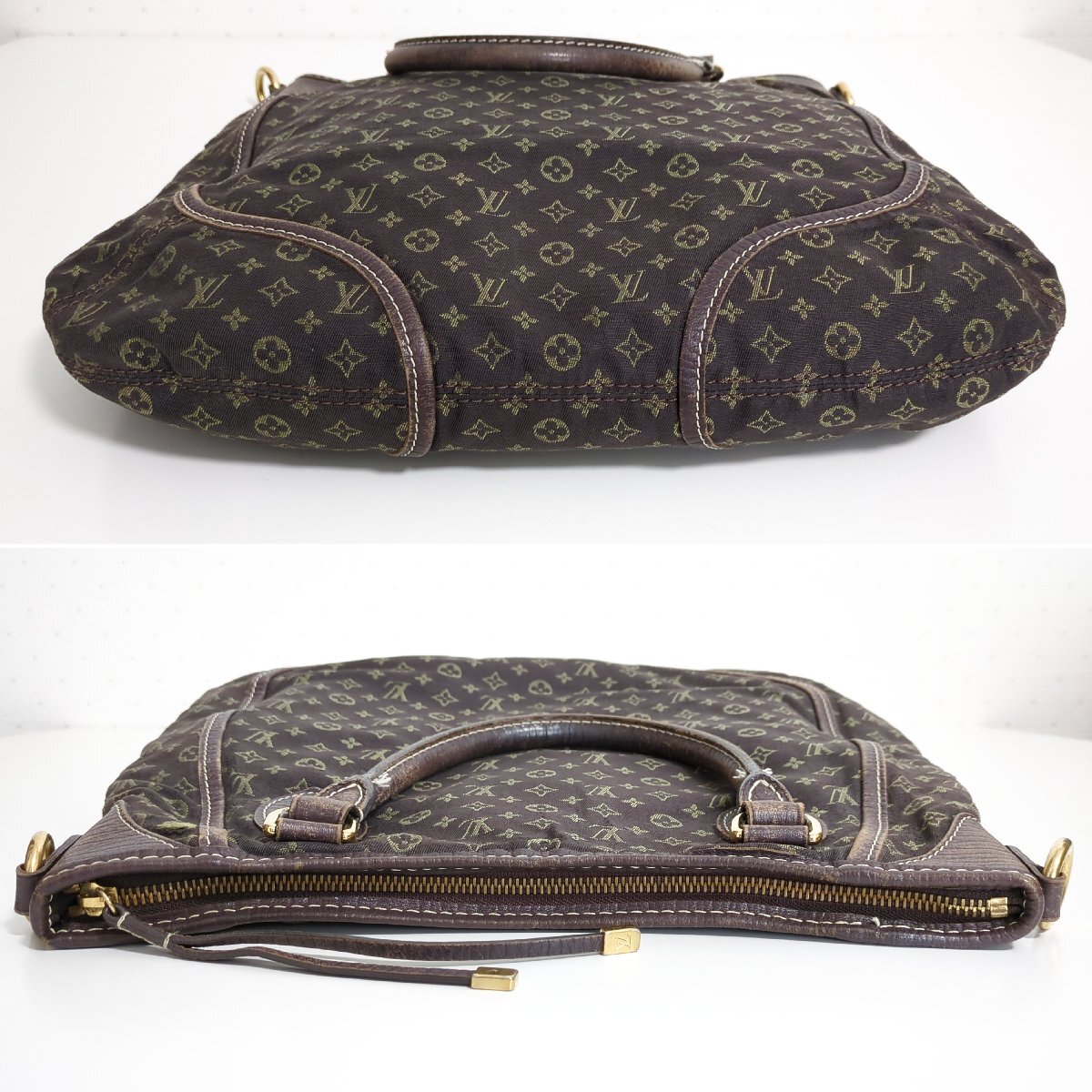 S2693●LOUIS VUITTON ルイヴィトン モノグラム ミニラン ブザス アンジュール トートバッグ ハンドバッグ