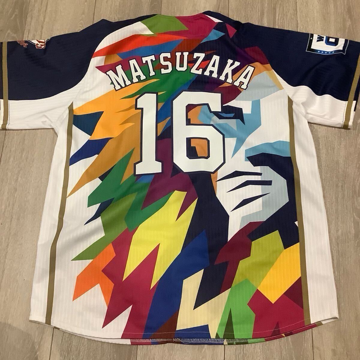 埼玉西武ライオンズ 松坂大輔 ユニフォーム 彩虹ユニフォーム M 埼玉西武ライオンズ 松坂大輔 ユニフォーム 彩虹ユニフォーム M