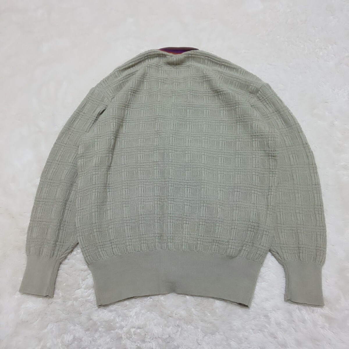 美品】MISSONI CLUB ミッソーニクラブ ヴィンテージ メリノ 美品】MISSONI CLUB ミッソーニクラブ ヴィンテージ メリノ