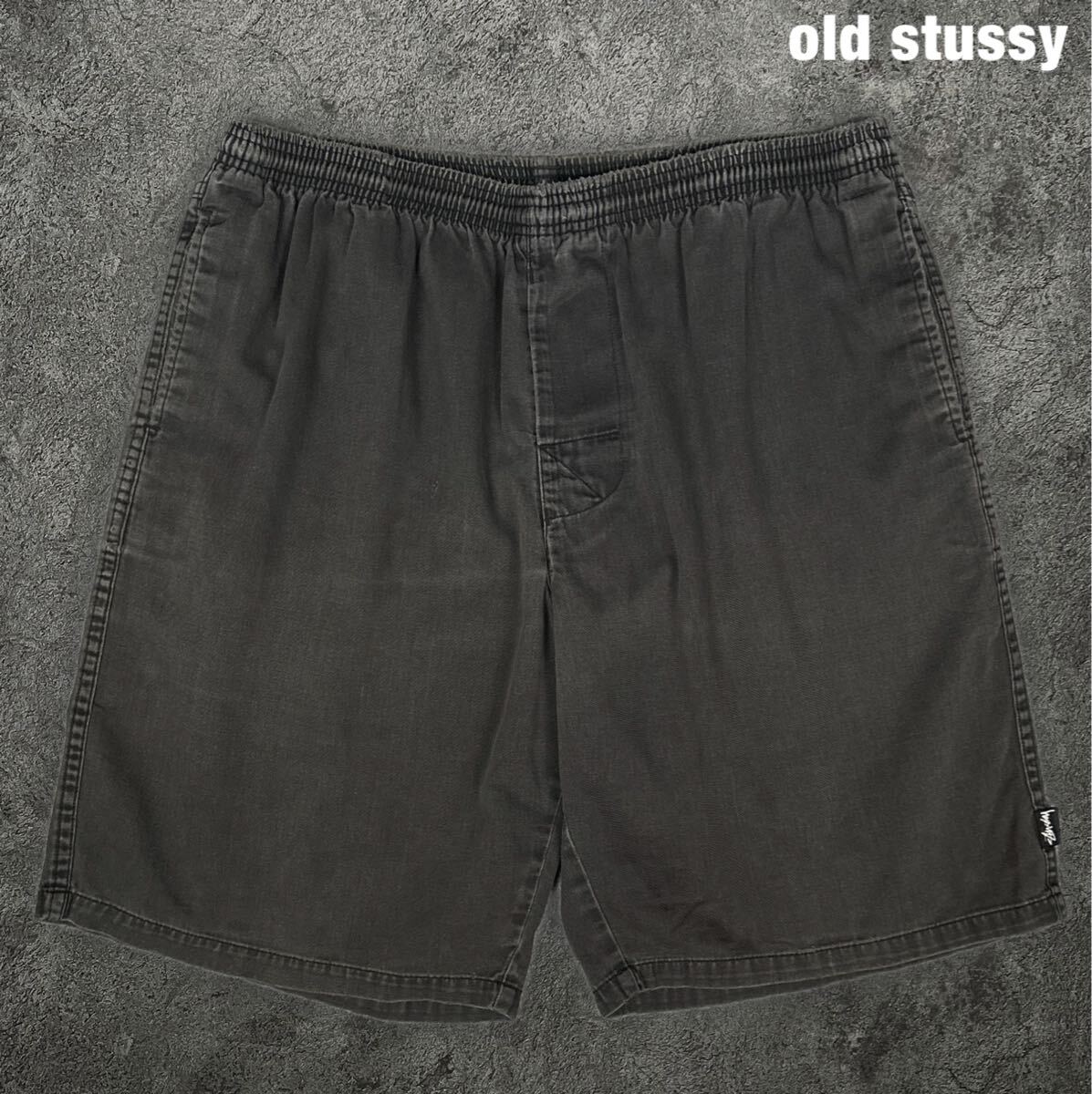 old stussy 80s ビンテージ USA製ビーチショーツ ショートパンツ old stussy 80s ビンテージ USA製ビーチショーツ ショートパンツ
