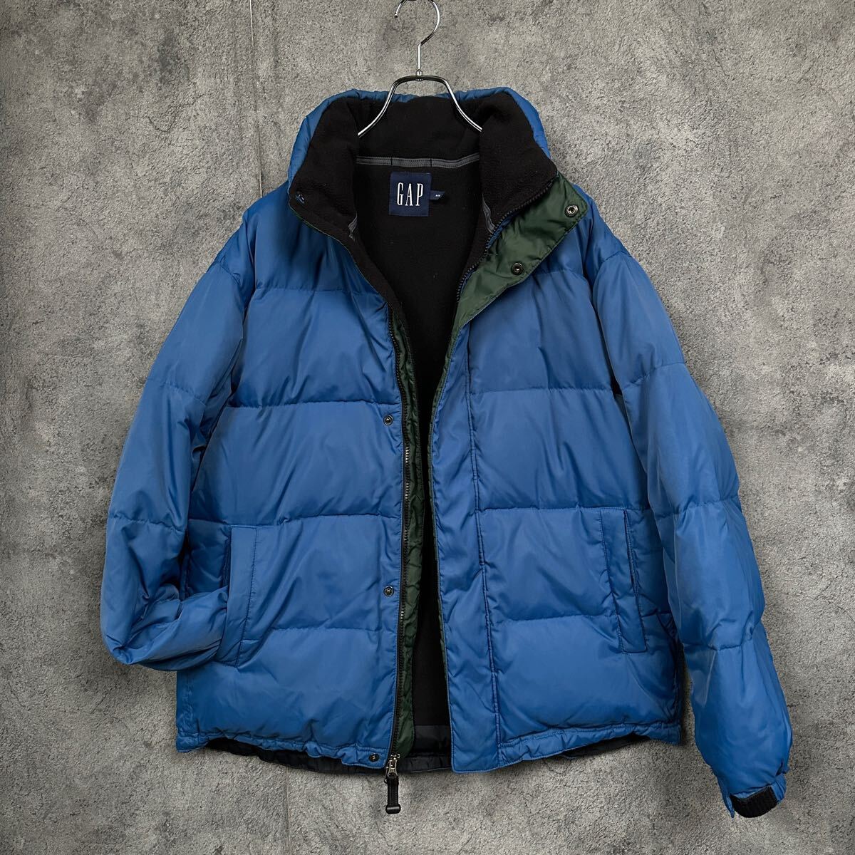 OLD GAP 90s ビンテージ ナイロン フリース ダウンジャケット OLD GAP 90s ビンテージ ナイロン フリース ダウンジャケット