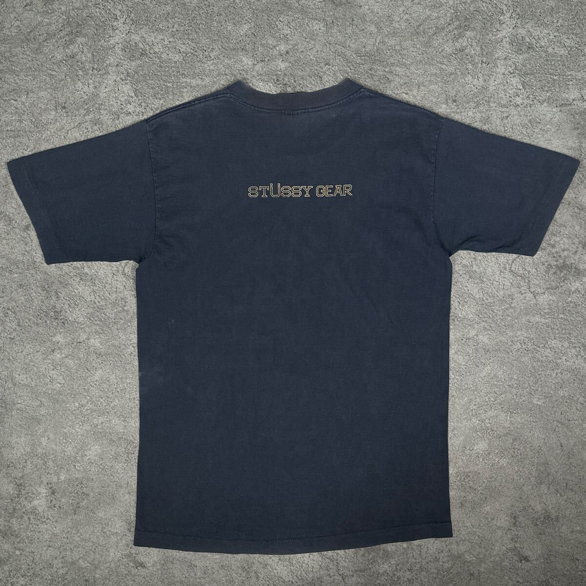 old stussy 80s 90s SG ロゴ stussy gear 黒タグ プリント T old stussy 80s 90s SG ロゴ stussy gear 黒タグ プリント T