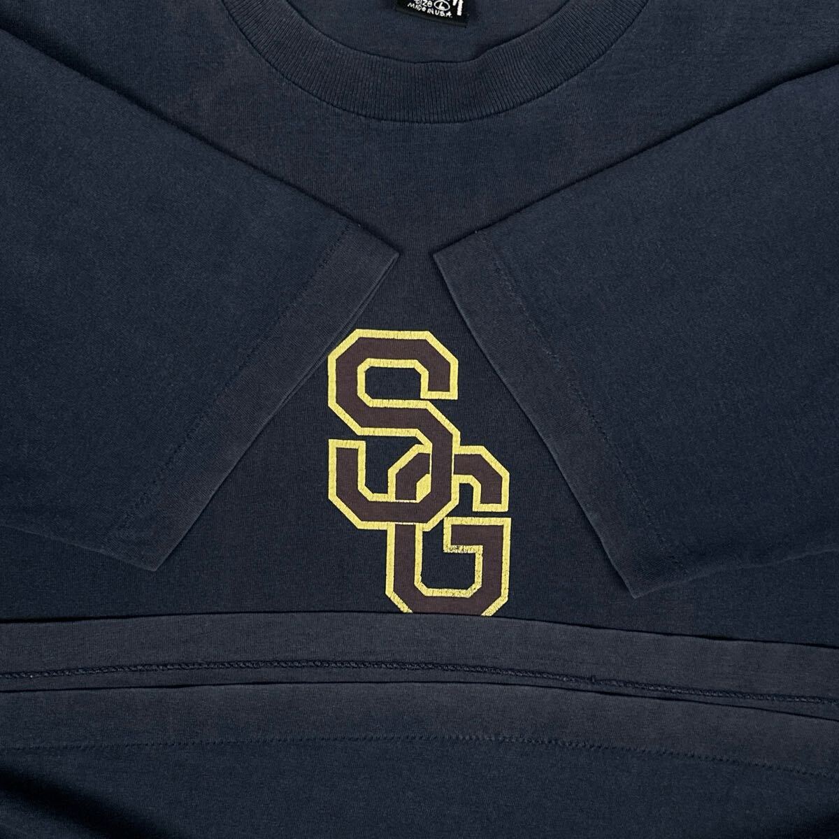 old stussy 80s 90s SG ロゴ stussy gear 黒タグ プリント T old stussy 80s 90s SG ロゴ stussy gear 黒タグ プリント T