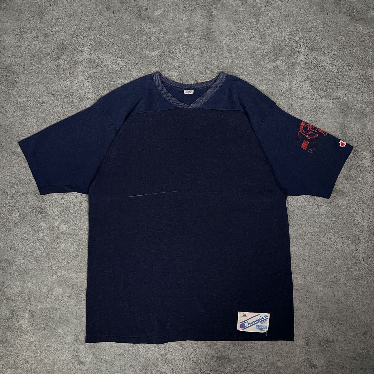 Champion 80s ビンテージ NFL フットボール Tシャツ トリコタグ Champion 80s ビンテージ NFL フットボール Tシャツ トリコタグ