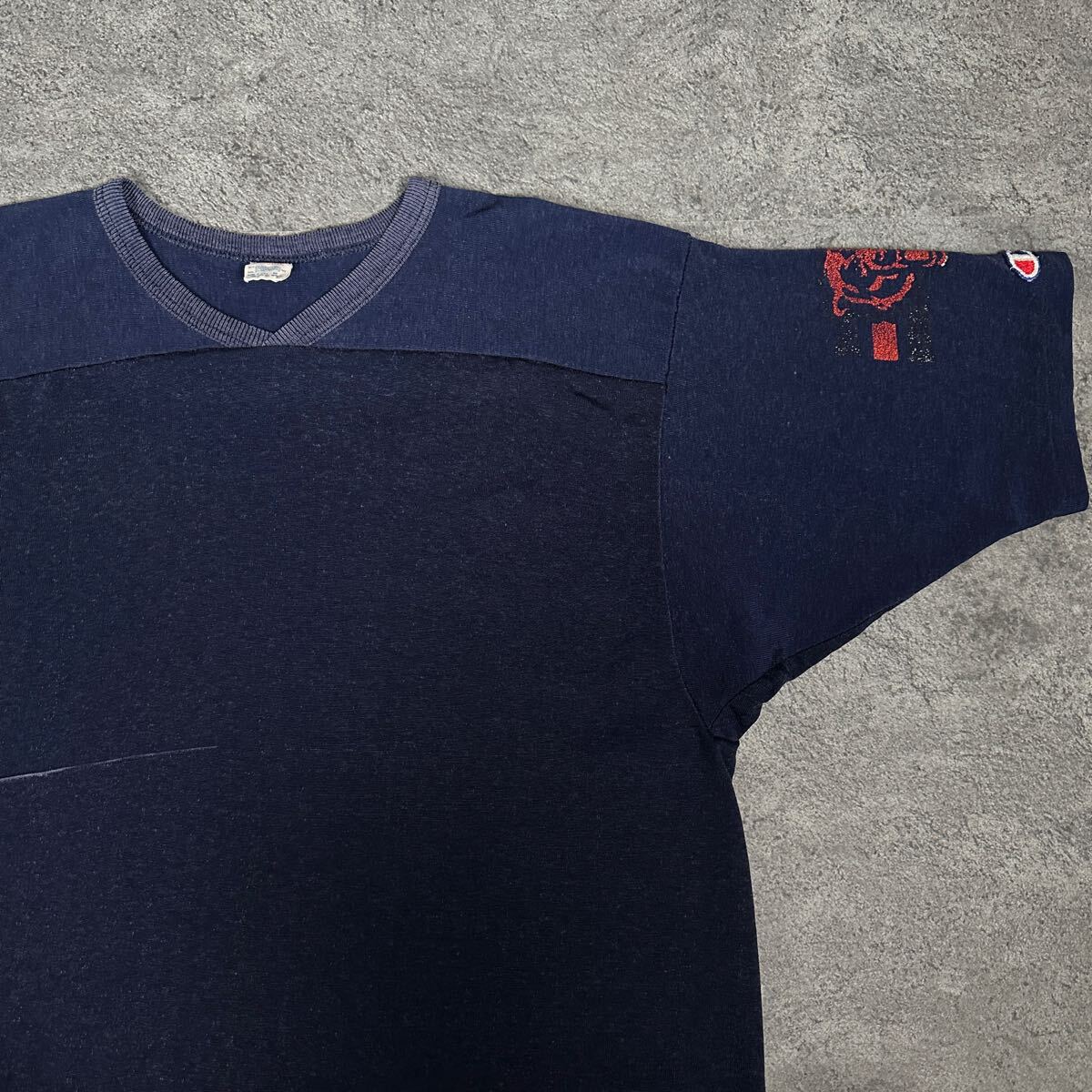 Champion 80s ビンテージ NFL フットボール Tシャツ トリコタグ Champion 80s ビンテージ NFL フットボール Tシャツ トリコタグ