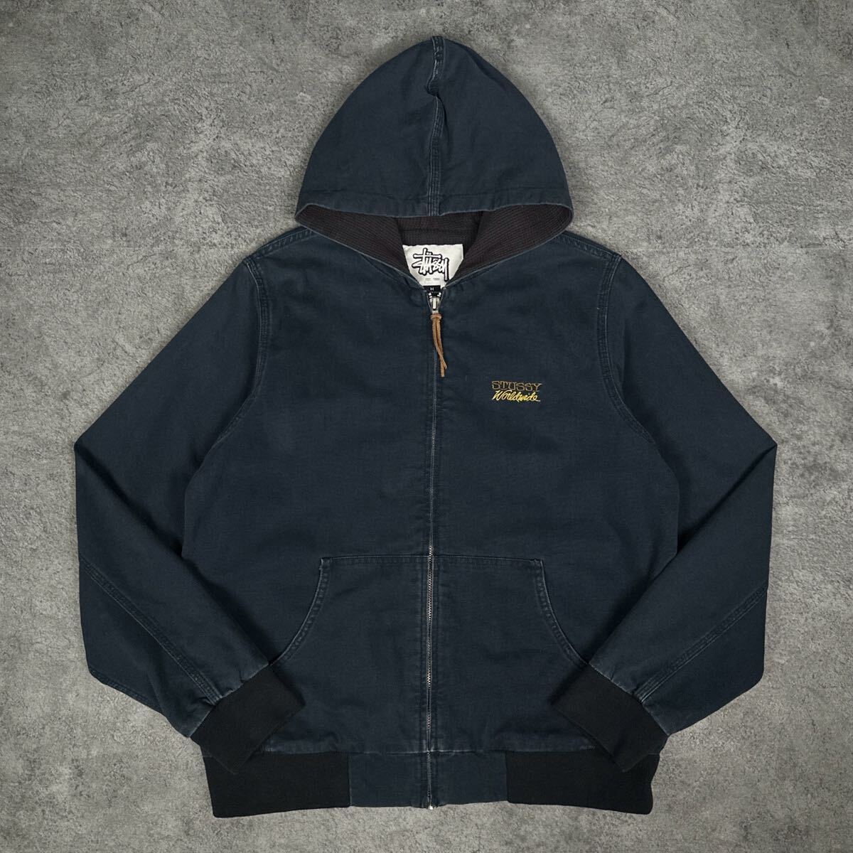 old stussy 90s 00s ダック アクティブ パーカー ジャケット old stussy 90s 00s ダック アクティブ パーカー ジャケット