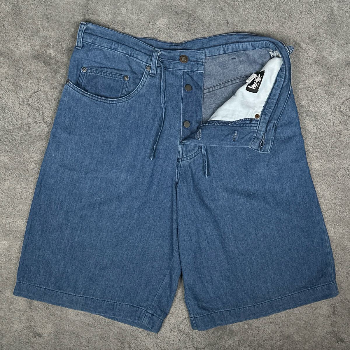 old stussy 80s デニム ショートパンツ usa製 オールド old stussy 80s デニム ショートパンツ usa製 オールド