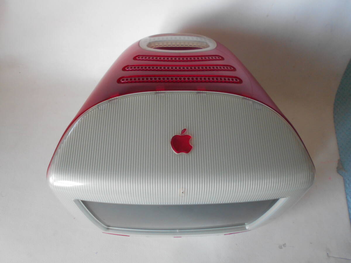 E / Apple アップル iMac G3 モニター スケルトン レッド 中古品 E / Apple アップル iMac G3 モニター スケルトン レッド 中古品