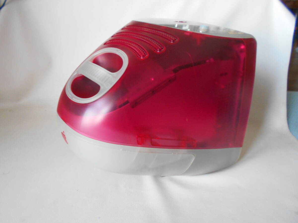 E / Apple アップル iMac G3 モニター スケルトン レッド 中古品 E / Apple アップル iMac G3 モニター スケルトン レッド 中古品