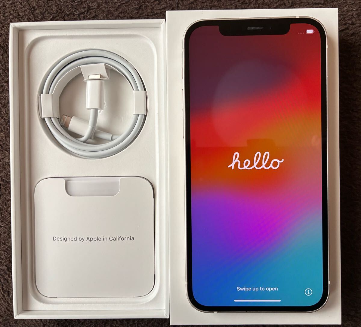 Apple iPhone 12 ホワイト 128GB 本体 箱付き iPhone12 SIM Apple iPhone 12 ホワイト 128GB 本体 箱付き iPhone12 SIM