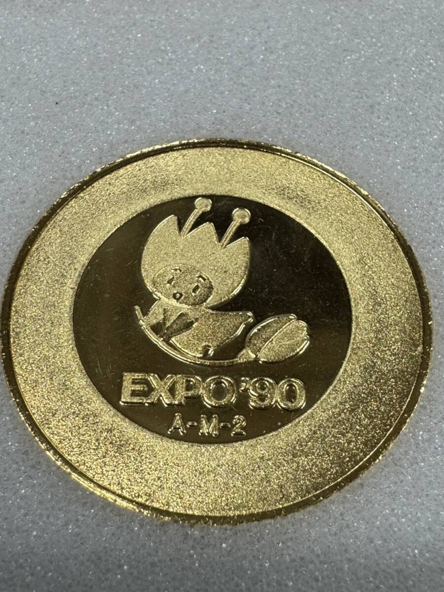 EXPO90 記念メダル 国際花と緑の博覧会 花ずきんちゃん 記念 EXPO90 記念メダル 国際花と緑の博覧会 花ずきんちゃん 記念
