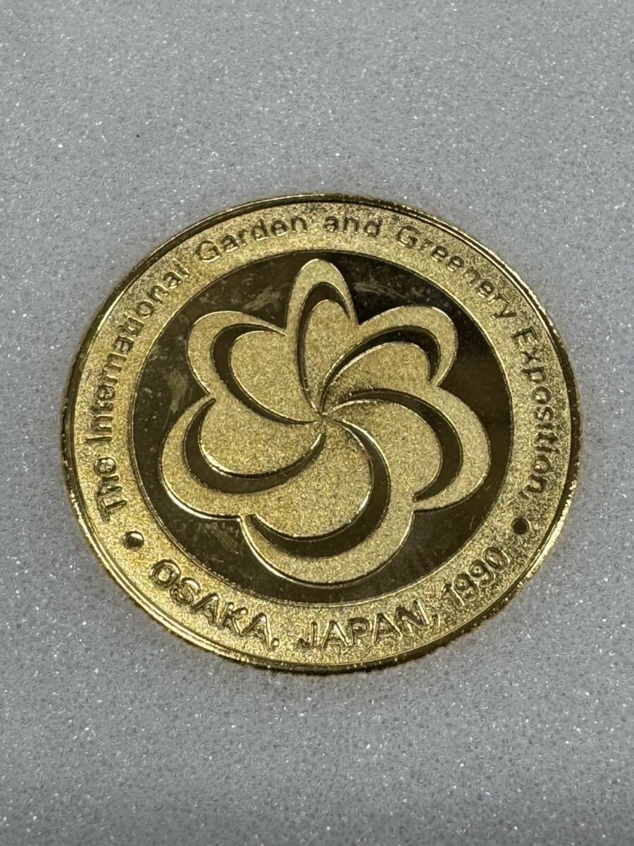 EXPO90 記念メダル 国際花と緑の博覧会 花ずきんちゃん 記念