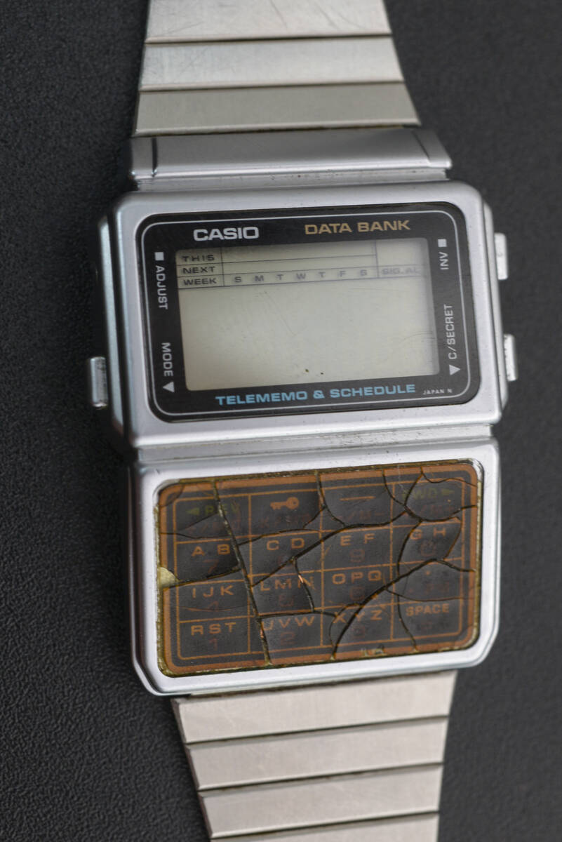 希少! ☆ 日本製 CASIO DATABANK DBC-600 カシオ データバンク 希少! ☆ 日本製 CASIO DATABANK DBC-600 カシオ データバンク