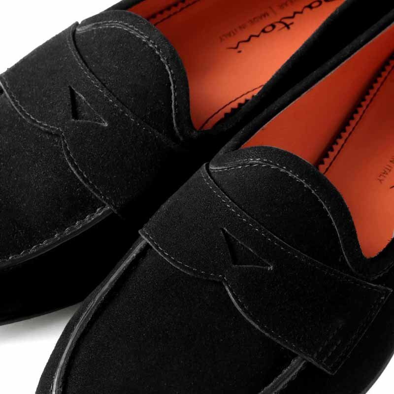 Santoni(サントーニ) / スエードコインローファー(ANDREA) [san2460031-8H]