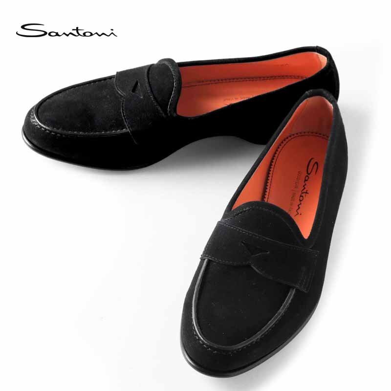 Santoni(サントーニ) / スエードコインローファー(ANDREA) [san2460031-8H]