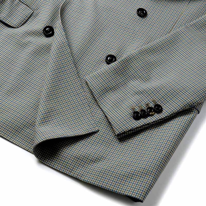 BOGLIOLI(ボリオリ) / ウールトロピカルチェック柄4Bダブルスーツ(DOVER) [bgl2450081-48]