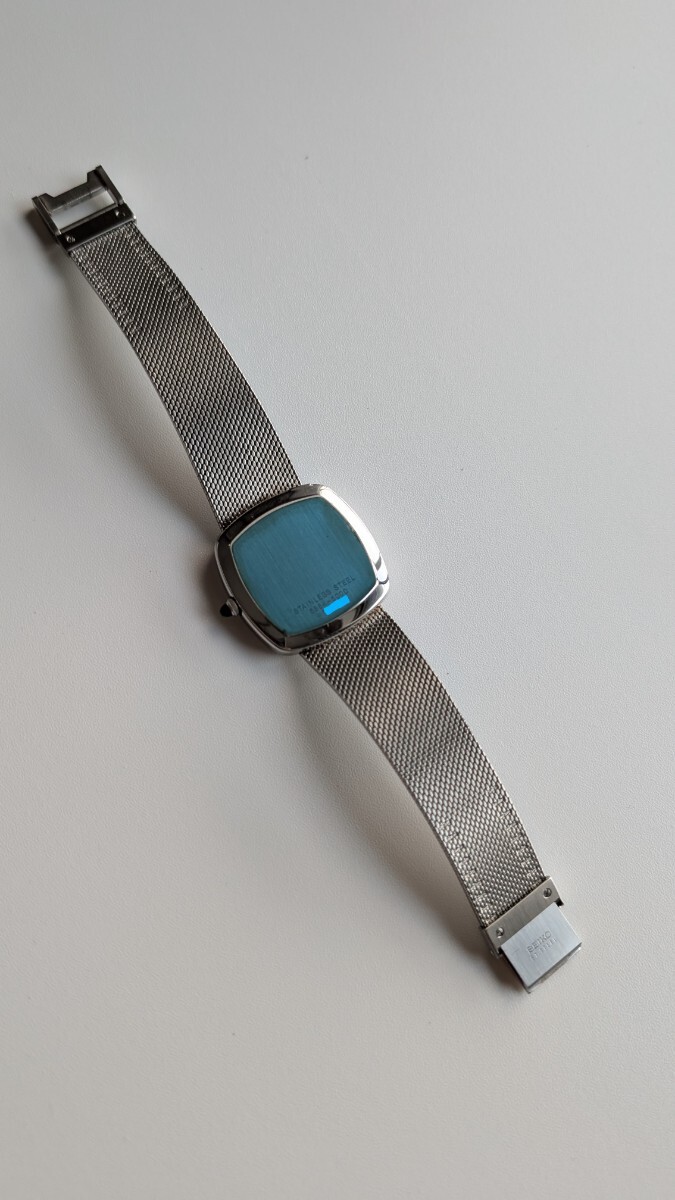 稼働 希少 箱付 青文字盤 SEIKO セイコー アシエ (クレドール 稼働 希少 箱付 青文字盤 SEIKO セイコー アシエ (クレドール