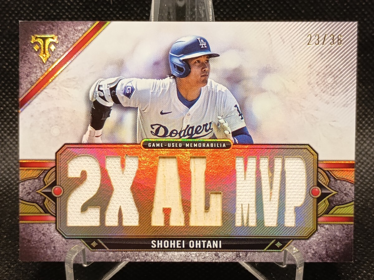 大谷翔平 ジャージ バット 36枚限定 【2024 TOPPS TRIPLE 大谷翔平 ジャージ バット 36枚限定 【2024 TOPPS TRIPLE