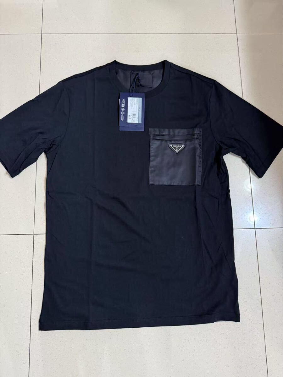 PRADA プラダ リナイロン ジャージー Tシャツ L(半袖Tシャツ PRADA プラダ リナイロン ジャージー Tシャツ L(半袖Tシャツ