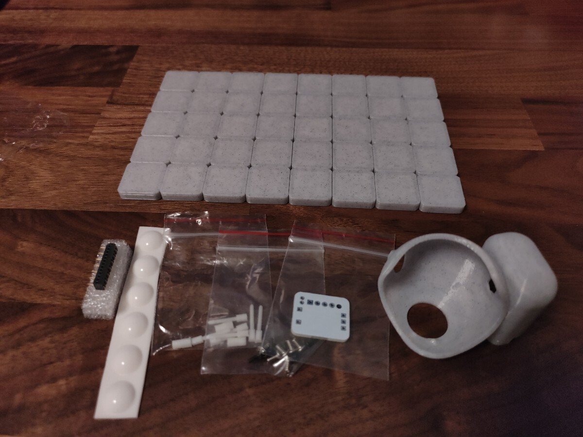 roBa ライトグレー 無線 左右分割キーボード トラックボール roBa ライトグレー 無線 左右分割キーボード トラックボール
