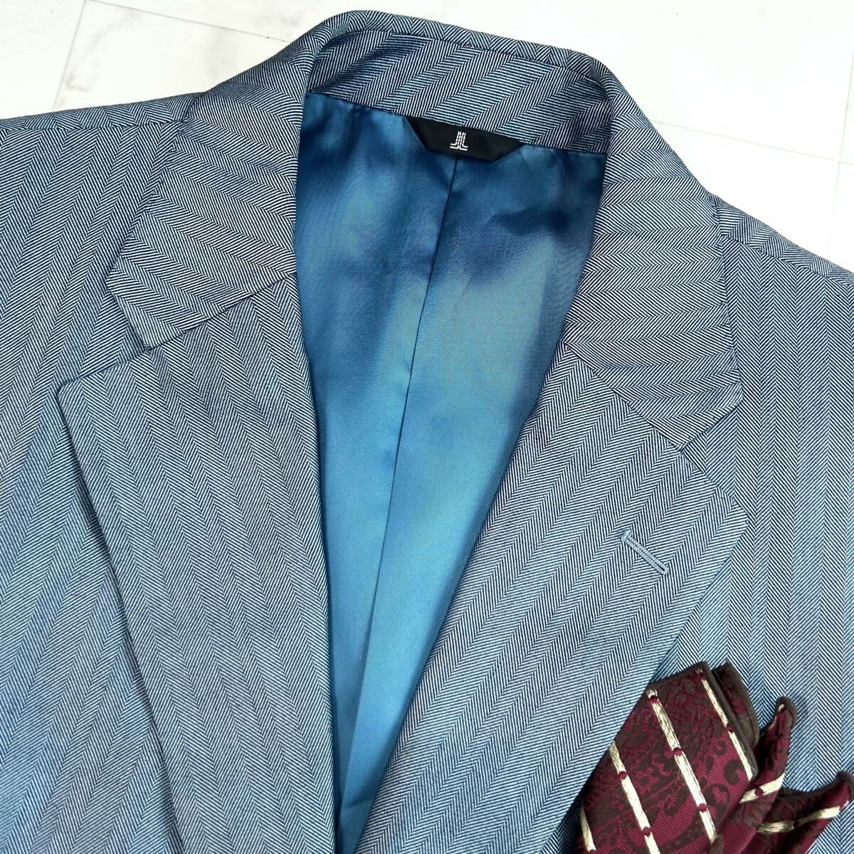ほぼ未使用】幻の最高級シルクカシミヤ☆稀少XL!! LANVIN ほぼ未使用】幻の最高級シルクカシミヤ☆稀少XL!! LANVIN