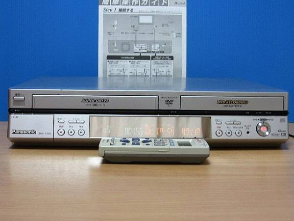 Panasonic DMR-E70V DVDレコーダー ダビング可 Panasonic☆良品 メンテ済 動作良好☆簡単ダビング VHS+DVD