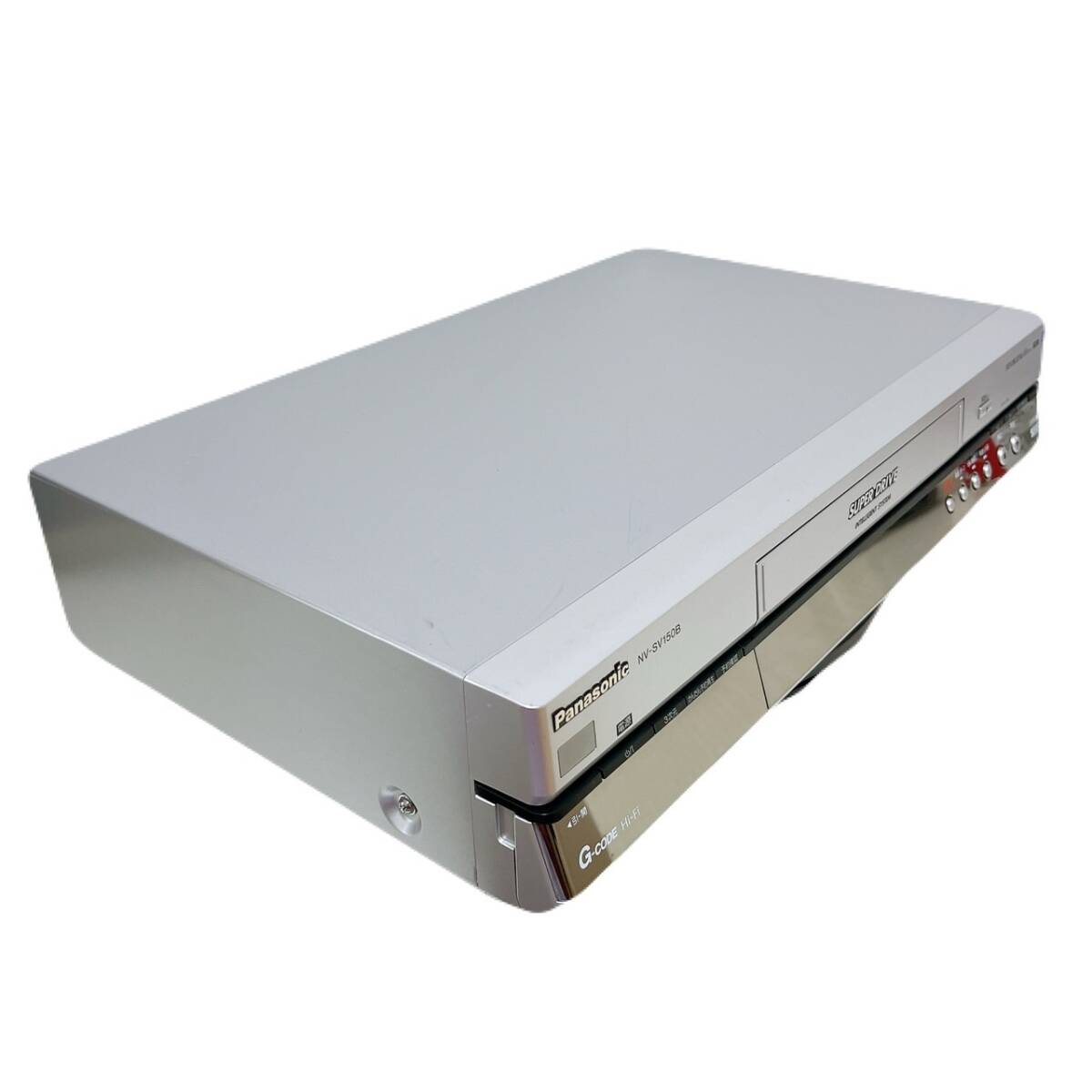 T07462500 【整備品】 Panasonic パナソニック ビデオデッキ SVHS NV-SV150B リモコン付 ケーブル付